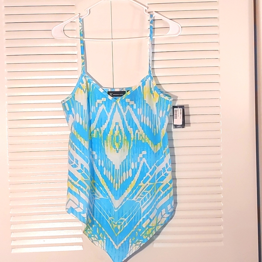 INC International cami blouse size 8